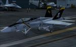 FSX Acceleration F/A-18C US Navy Jolly Rogers CAG Textures